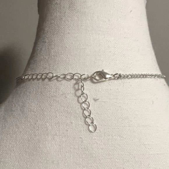 Silver Tone Chain Heart Unicorn BFF Pendants Lobster Claw Clasp 21 Inch Necklace - Picture 5 of 6